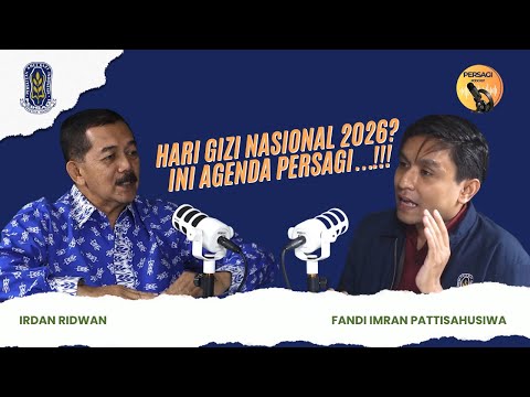 Hari Gizi Nasional 2026?? Ini Agenda PERSAGI Provinsi Sumatera Utara!!! | PERSAGI Provinsi Sumatera Utara PODCAST Eps. 16
